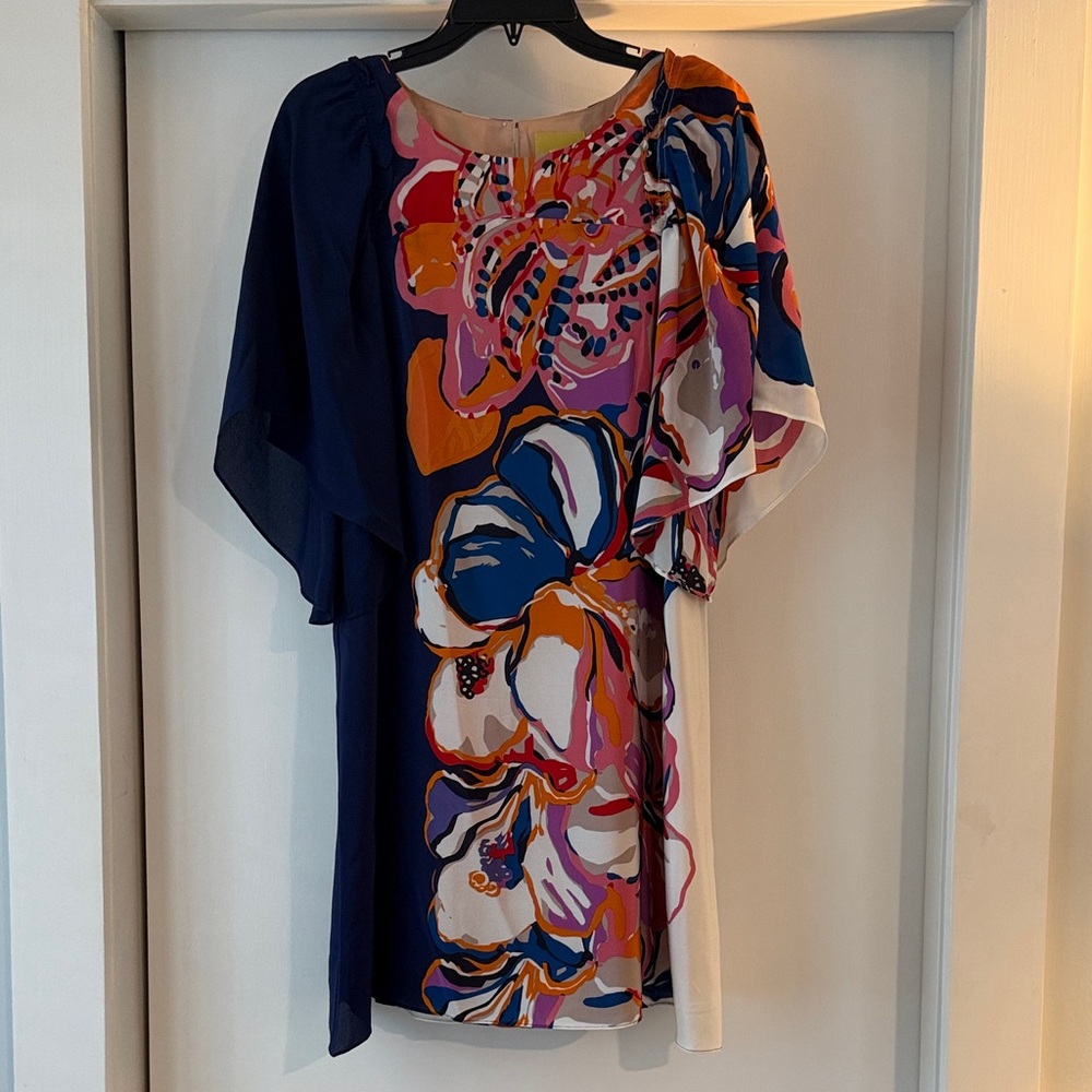 Maeve Colorful Abstract Pattern Dress